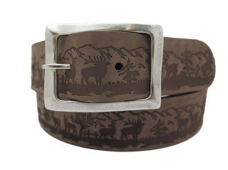 Ledergurt Branding Swisswild 40mm (11067/60AS-40)